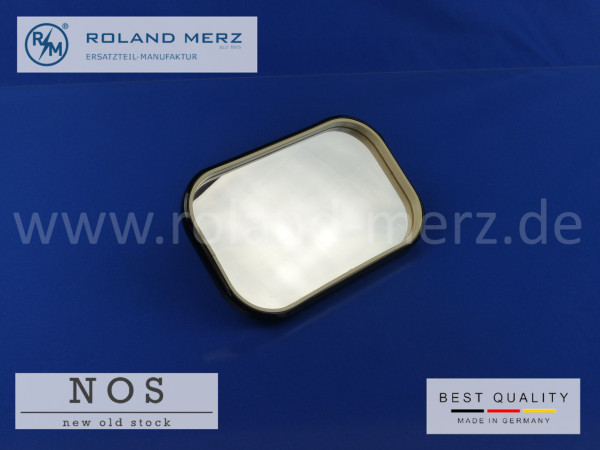 Aussenspiegel, rechteckig, schwarz, plan, universal 115 x 180 mm-Copy