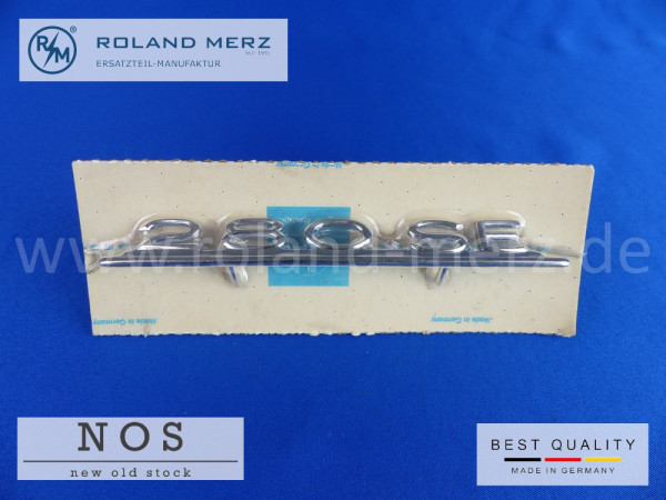 108 817 03 14 Typenkennzeichen innen an Armaturenbrett Mercedes 280 SE