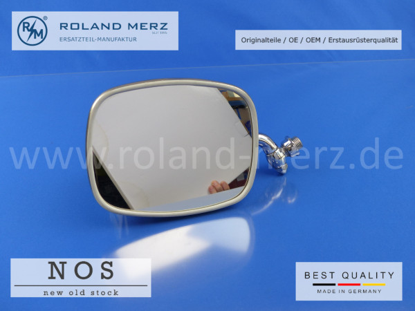 Aussenspiegel links, VW T2/ 181, verchromt, 211 857 513