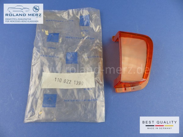 Blinkerglas links 110 822 1390 für Mercedes W110