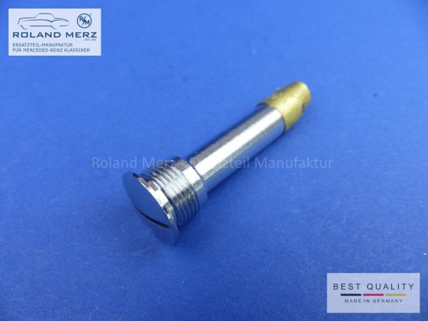 Verschlussschraube 186 820 00 84 verchromt mit Lampenfassung für Kennzeichenleuchte