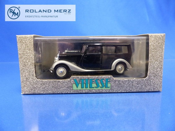 Mercedes-Benz 170V Van Mercedes-Benz schwarz-silber 1939 - 1942 - 150350 Vitesse 1:43 Modell