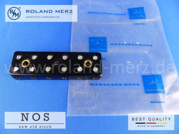 Bakelit Kabelverbinder 6polig Bremi 10355, Mercedes Vergl.-Nr. 000 546 16 41, 170 V - 220, 190SL, 300, b, c, S, Sc, SL Ro.