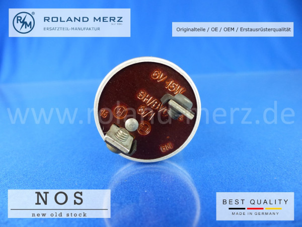 Blinkgeber 6 Volt SH/BVC 6/1 Bosch 0 336 101 001 Bosch Originalausführung NOS mit Metallgehäuse
