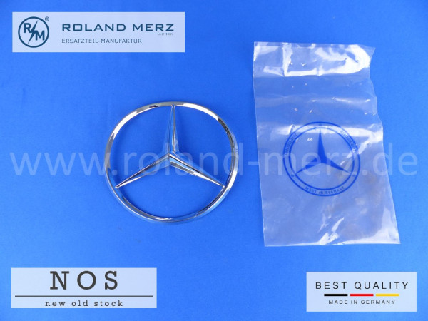 Mercedesstern 113 758 00 58 für Heckdeckel MB-Originalteil (NOS) für 230SL – 280SL