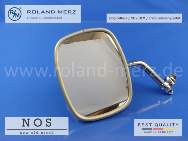 Aussenspiegel links, VW T2/ 181, verchromt, 211 857 513