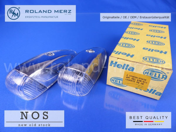1 Paar (2 St.) Hella Begrenzungsleuchte 2PF 001 638-011 Original-Neuteile NOS 