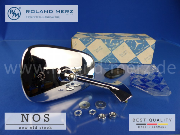 Spiegel links Mercedes 108 810 03 16 / 05 16 für 250S, SE, 300SEb, SEL - M189