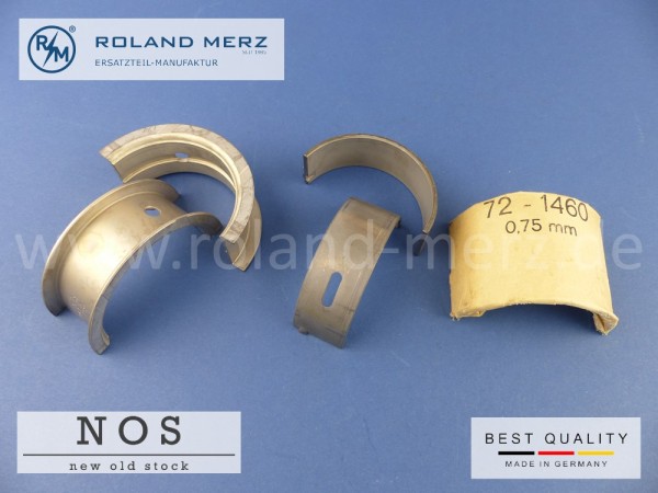 Satz Kurbelwellenlager 0,50mm Mercedes 121 030 06 40 (121 586 18 03) für 180 - 190SL, M 121