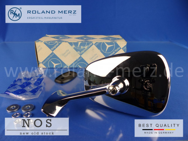 Spiegel rechts Mercedes 108 810 04 16 / 06 16 für 250S, SE, 300SEb, SEL - M189