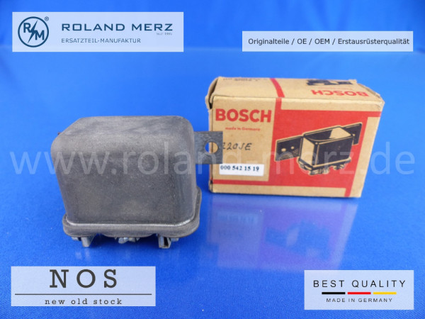 Relais 000 542 15 19 Mercedes 300SL, 300S, 300d, 190SL und 220SE Cab. Bosch 0 332 003 011 mit Schraubanschlüssen