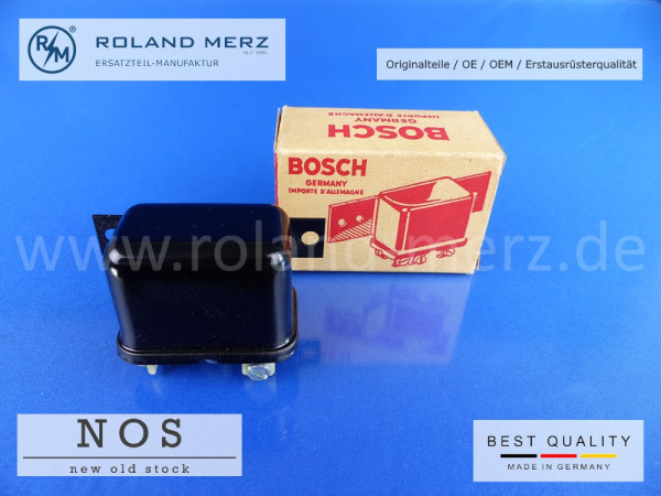 Relais 000 542 34 19 Mercedes 300SL, 300d, 190SL und 220SE Cab. Bosch 0 332 200 009 / SH/SE 22 A 2 Bosch NOS-Originalausführung im Metallgehäuse 