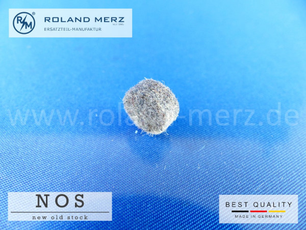 Schmierdocht 1 234 702 002 aus Filz Ø10mm, Höhe 5mm für Bosch Zündverteiler 123470200