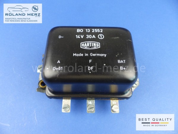 Harting Regler BO 13 2552 14 Volt 30 Amp. für Mercedes Ponton