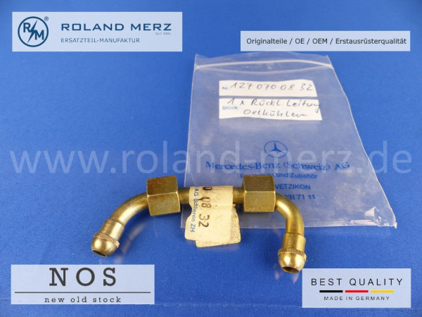 Rücklaufleitung 127 070 08 32 Mercedes 220SE, SEb