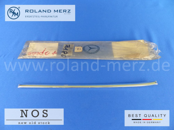 110 887 03 09 Zierstab 190c – 230 vorn an Motorhaube original Neuteil NOS