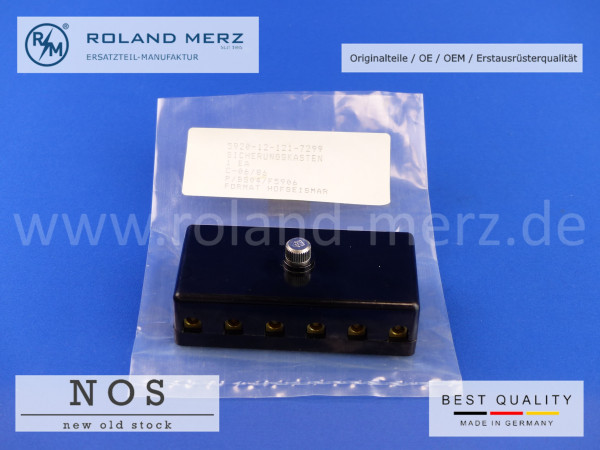 Sicherungskasten, Sicherungsdose, Schraubverbindung, 6-polig