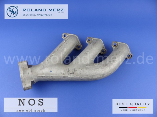 Auspuffkrümmer Mercedes 110 142 80 02 Neuteil NOS Zylinder 1-3 M110, W114 /8, W116 280S, W107 280SL