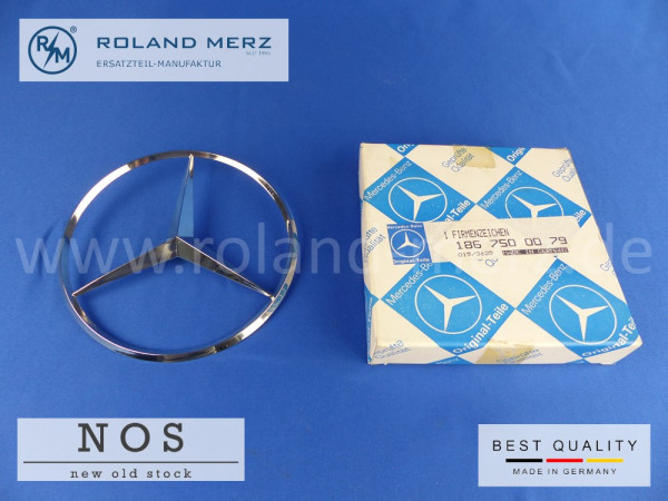 Mercedes Heckdeckelstern 186 750 00 79 Original MB-Neuteil für Mercedes 300, b, c