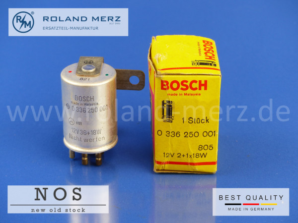 Blinkgeber 12V, Bosch 0 336 250 001, Mercedes