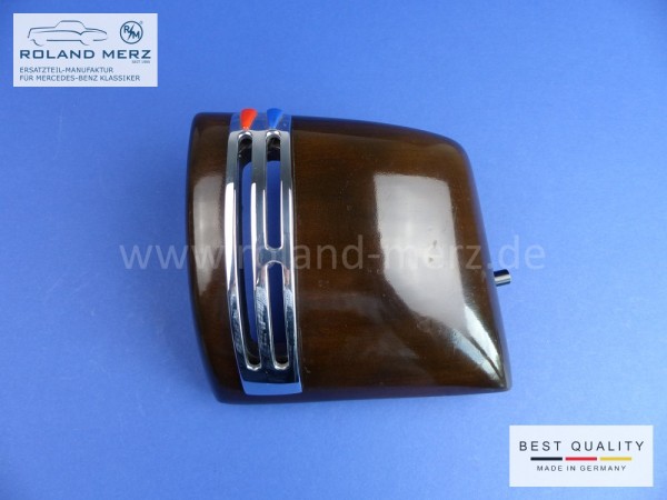 Holzverkleidung Armaturenbrett rechts 180 680 02 83 mit Chromeinfassung für Mercedes Ponton 220S und 220SE
