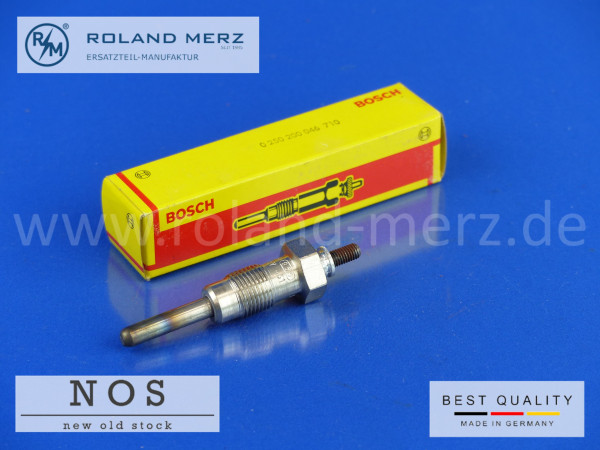 0250200046 Glühkerze Bosch 8V Opel Rekord D