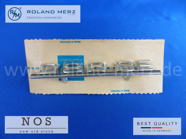 116 817 03 14 Typenkennzeichen innen an Armaturenbrett Mercedes 280 SE