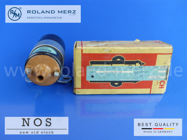 0221102037 Zündspule Bosch 12V schwarz Mercedes 190SL 250SL 300