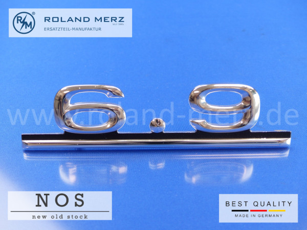 Typenzeichen "6,9", Mercedes 450 SEL 6,9