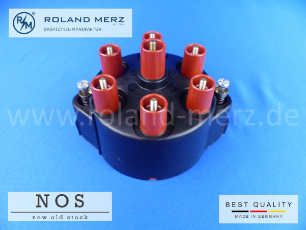 Verteilerkappe Bosch 0 290 004 501 mit schw. Abschirmhaube aus leitf. Kunststoff