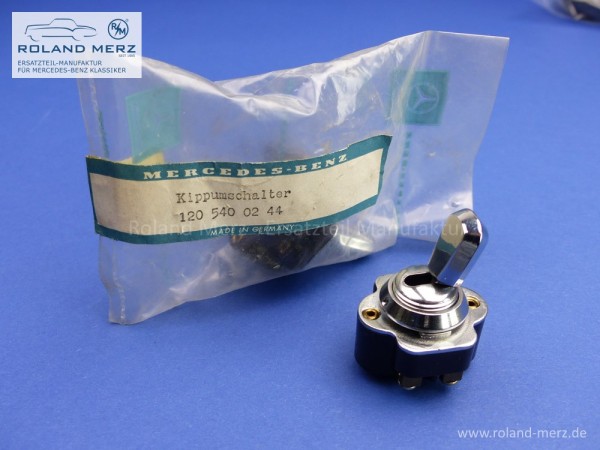 Neuer originaler Kippschalter für Parkleuchte 190SL - 220SE, 300, 300b, 300S, SC 300d