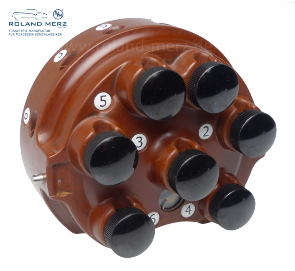 Zündverteilerkappe für ZR6 - ZA 27789 - 6-Zylinder aus Bakelit