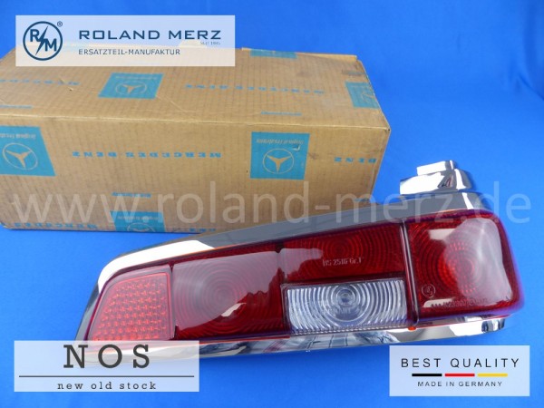 Deckel für Rücklicht rechts rot / rot NOS Mercedes 110 820 08 66 für 190C - 200DC, 220b