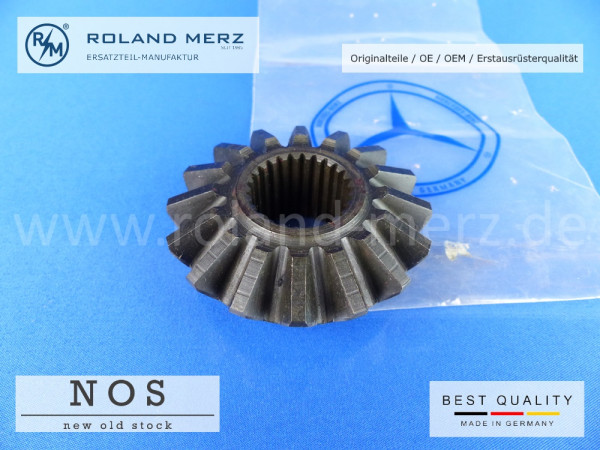 Hinterachswellenrad 16 Zähne 128 353 00 15 Mercedes 190SL, 180 - 220SE 110 353 02 15 MB-Original Neuteil NOS