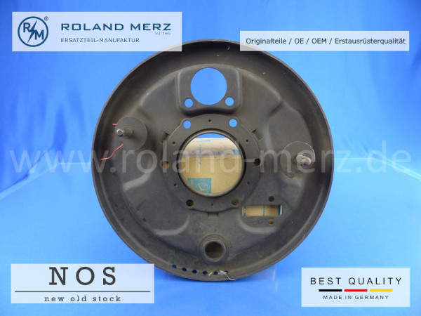 Bremsträgerplatte, hinten rechts, Mercedes A 110 420 31 17, BM 110, 111, 113