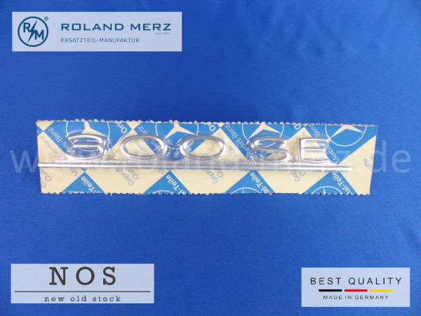 112 817 07 15 Typenkennzeichen 300 SE auf Heckdeckel für Mercedes 300 SEb und 300 SE Bm 112