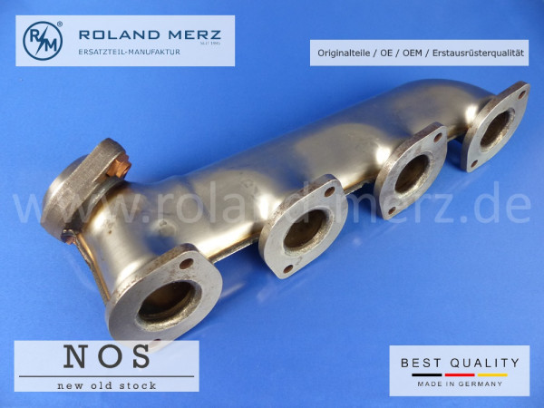 Auspuffkrümmer 113 140 00 09 Mercedes W 220, W 215, W 210, W 463 1 - 4 Zylinder MB-Original Neuteil NOS