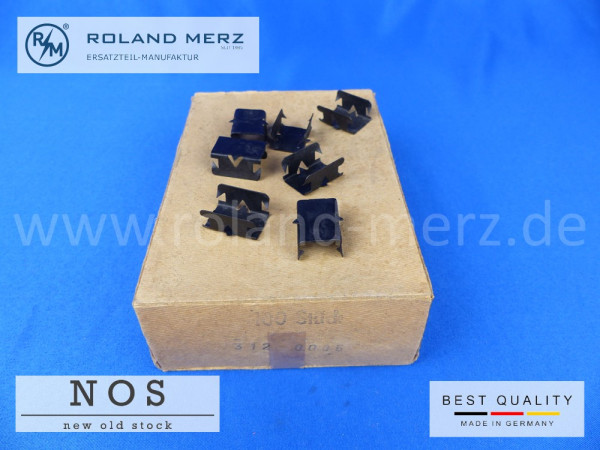 Befestigungs- Klammer für Fensterführung (U-Klammer) für Oldtimer Happich 312 0005