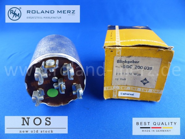 Blinkgeber SWF BGC 200035, 12V 2+1 x18W