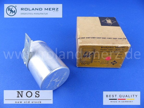 Blinkgeber 6 Volt SWF BGC/10c 6 V 15 + 20 W mit Schraubanschlüssen für Mercedes, BMW, Porsche