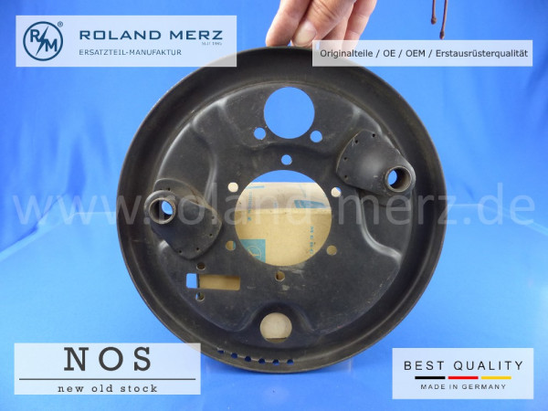 Bremsträgerplatte, hinten rechts, Mercedes A 180 420 13 17, BM 105, 121, 128, 180