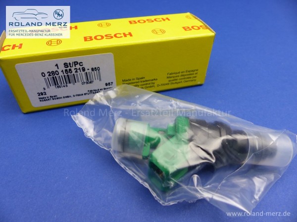 Einspritzventil Mercedes 000 078 50 49, Mercedes 000 078 84 23, Bosch 0 280 155 219 für Mercedes-Benz S-Klasse & SL