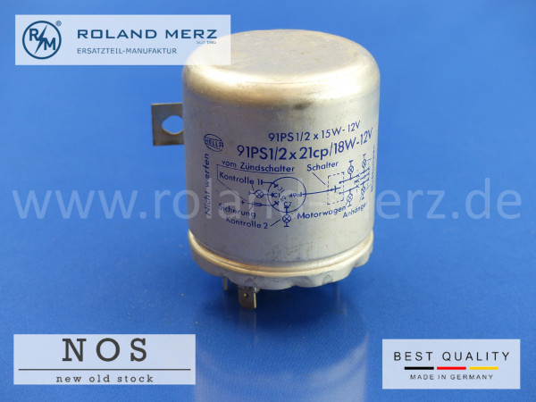 Blinkgeber Hella 12V, 18W, 91PS1/2 x 21cp, 1 Anhänger