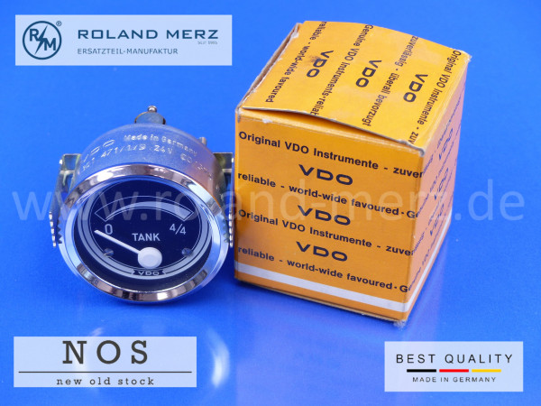 Tankanzeige VDO, 24V, 301 471 / 1 /9, mit Beleuchtung