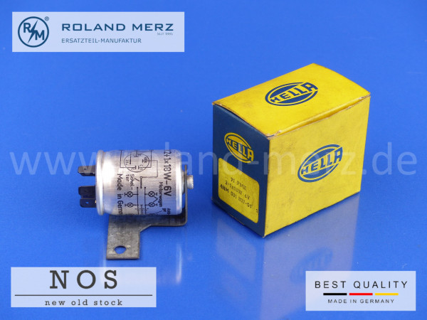 91 PMK Blinkgeber Hella 6V 2+1x18W Anhängerbetrieb