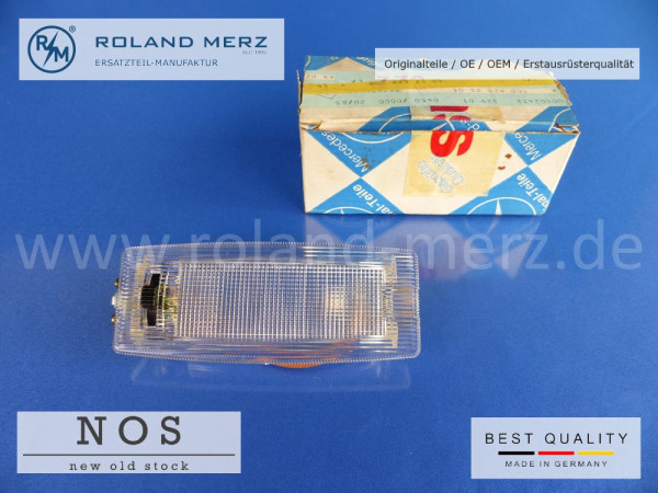 Deckenleuchte 000 825 23 01 mit Schalter vorn Mercedes 280SL,SLC, 350SL, SLC, 450SL, SLC