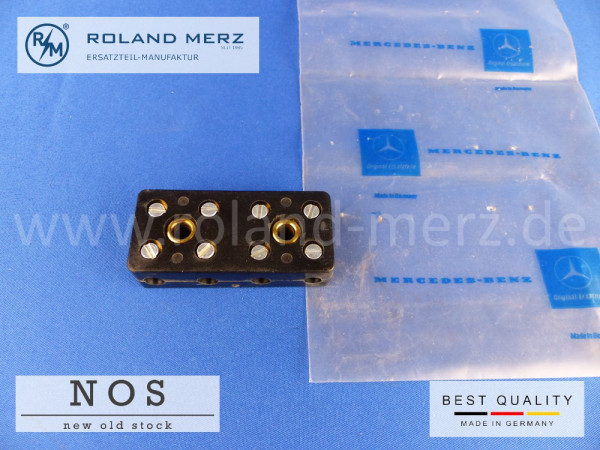 Bakelit Kabelverbinder 4polig Bremi 10353, Mercedes Vergl.-Nr. 000 546 09 41, für alle 170 - 220, 190SL, 300, b, c, S, Sc 